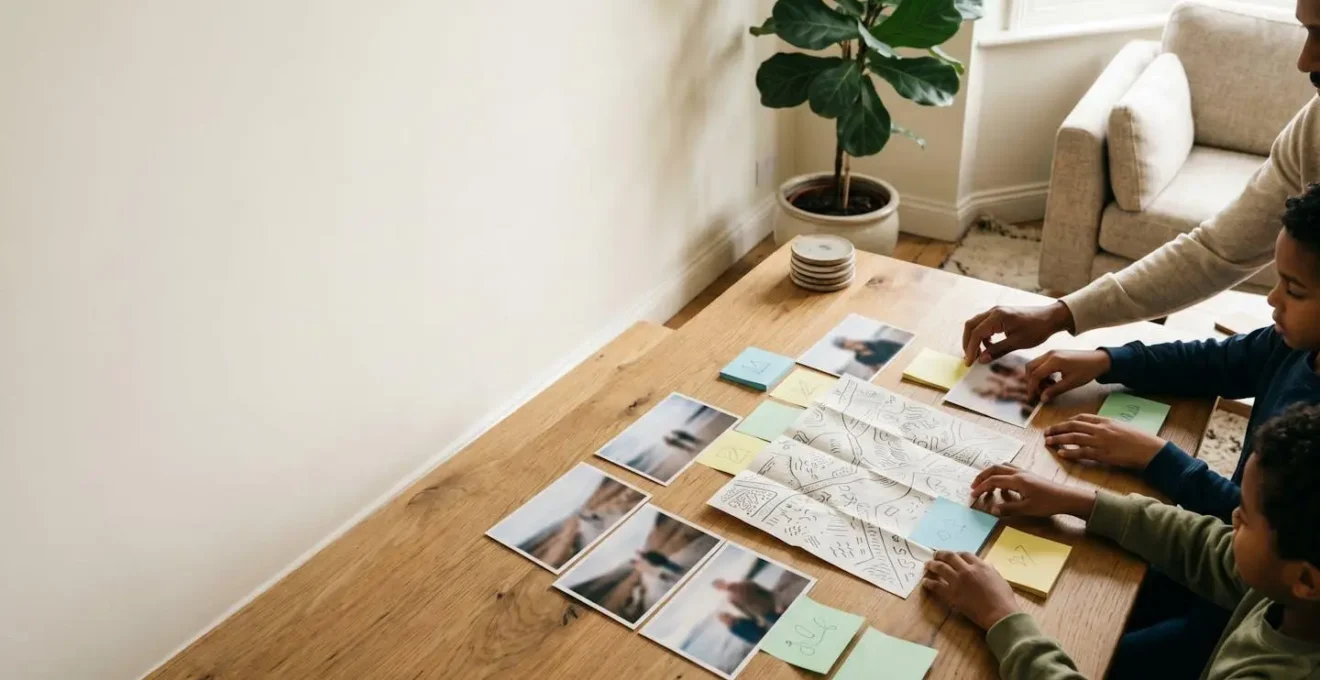 Family building excitement through collaborative trip planning